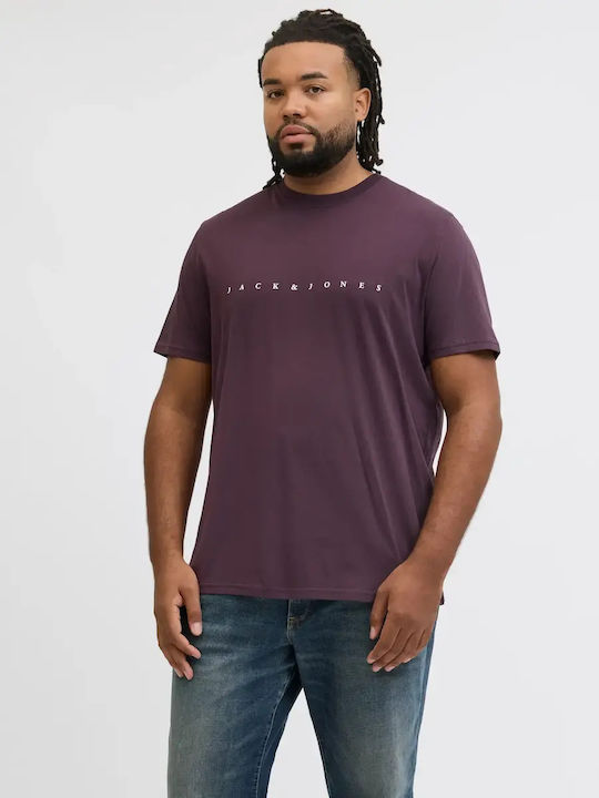 Jack & Jones T-shirt Plum
