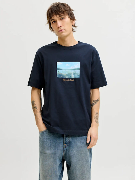 Jack & Jones Photo T-Shirt Sky Captain