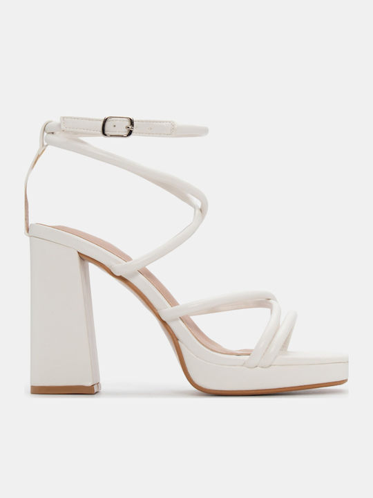 Luigi Sandals White
