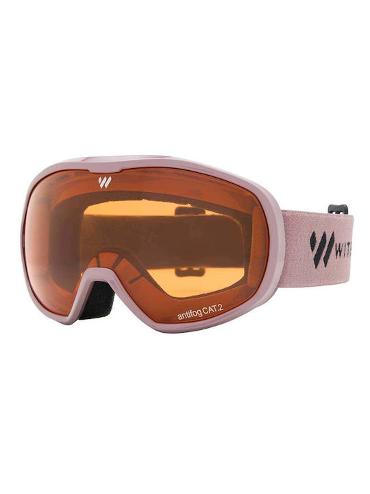 Witeblaze Μάσκα Σκι & Snowboard Παιδική Γκρι με Φακό σε Γκρι Χρώμα