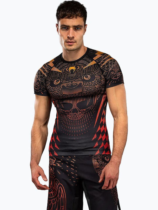 Venum Bărbați Cu mânecă scurtă Tricou VENUM-05846-100 pentru Jiu-Jitsu Neagră