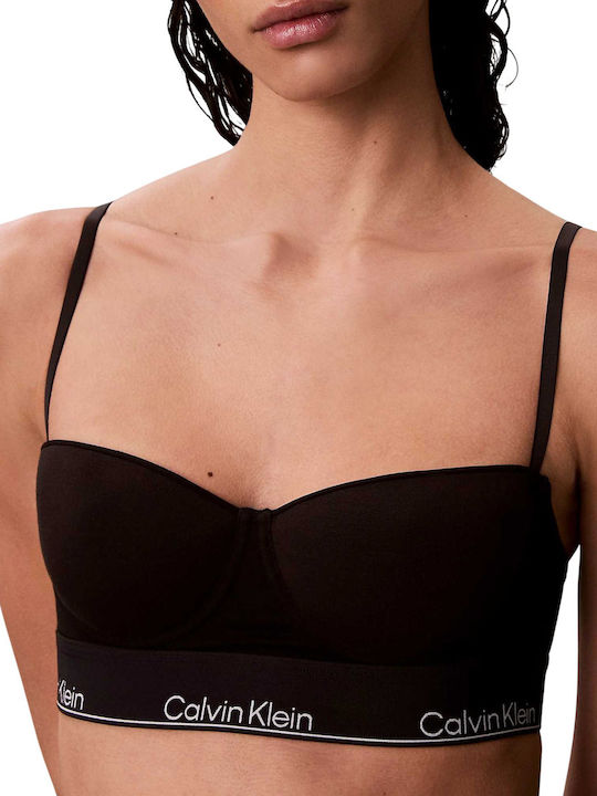 Femei Sutien sport Black cu umplutură