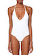Costum De Baie Întreg White