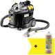 Karcher Puzzi 8/1 Go!further Vacuum Wet / Dry 1200W with Plastic Bin 8lt