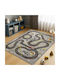 Saray Home 3d City Adventure Детско килимче Сив 200x250см