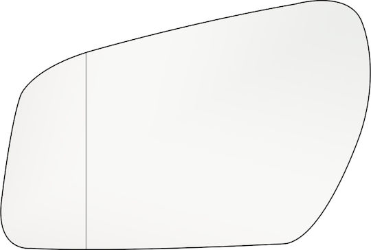 Left Mirror Glass Compatible Ford Modeo Mk3 C-Max Mk1 Fiesta Mk5 Focus Mk2 Fusion Ju