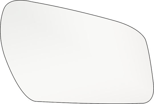 Ersatzkristall Für Außenspiegel Rechts Kompatibel Mit Ford Modeo Mk3 C-Max Mk1 Fiesta Mk5 Focus Mk2 Fusion Ju