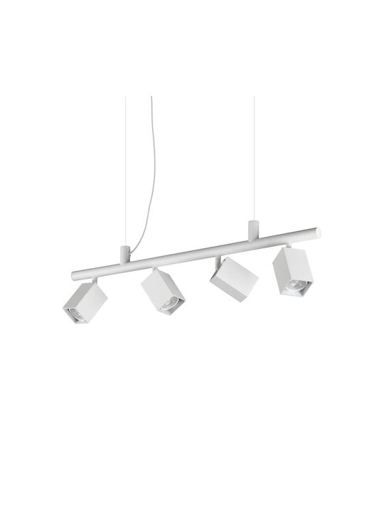 Ideal Lux Sp4 Square Hängelampe Weiß