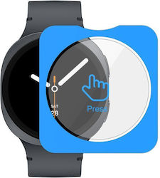 Samsung Galaxy Watch8 44mm Folie de Sticlă Temperată Full-screen Anti-amprentă HD cu Poziționare și Instalare Ușoară pentru Ceas