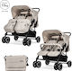 Lorelli Twin Adjustable Double Stroller Suitabl...
