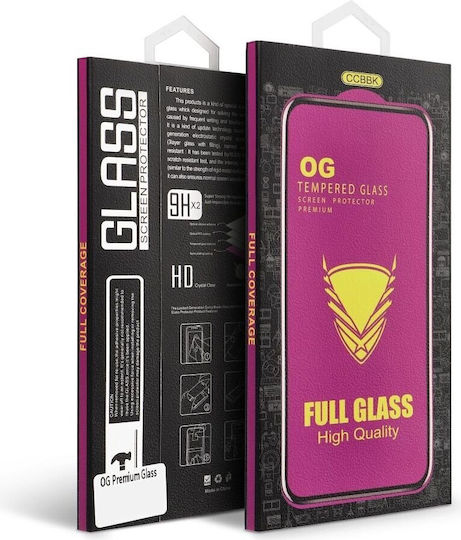 Og 6d Premium Glass Τζαμάκι Οθόνης Samsung Galaxy A33 5g Μαύρο Περίγραμμα