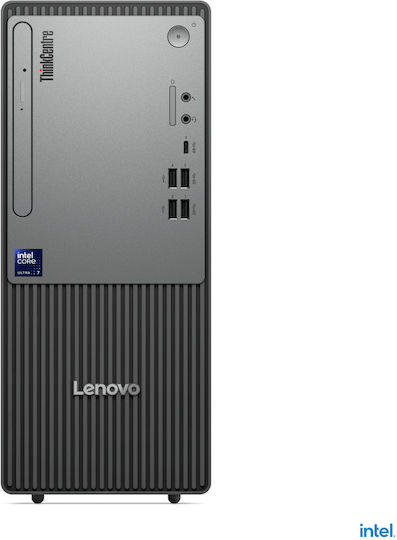 Lenovo ThinkCentre neo 50t Gen 6 Desktop PC (Ultra 5-225/16GB DDR5/512GB SSD/W11 Pro) με Πληκτρολόγιο (GR)