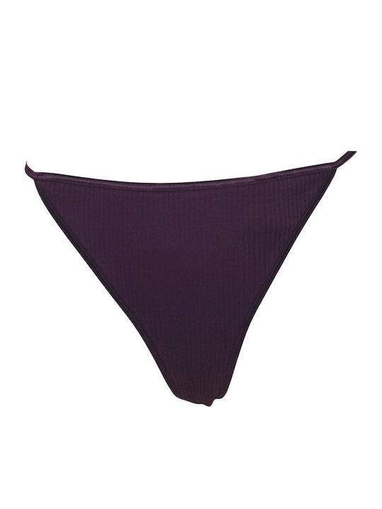 Hanro Women's String Purple