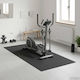 vidaXL Gym Exercise Equipment Floor Mat Black 200x90cm