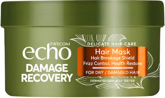 Farcom Damage Recovery Hair Mask for Repairing with Hyaluronic Acid & Keratin