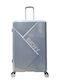 Large Travel Suitcase Wheeled Four Wheels Upright 28" Dkny Dh818yc5 Grey