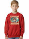 Kinder-Sweatshirt Cappuccino, Red