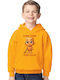 Kids Sweatshirt with Hood Gold