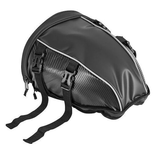 Coadă sac Geantă moale pentru motocicletă Impermeabil 10lt în culoarea Negru