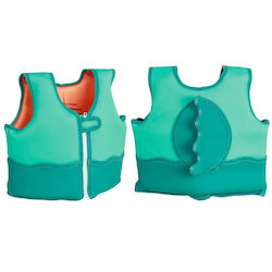 OptiSmart Kids' Life Jacket Green Crocodile