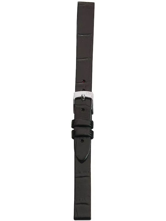 Morellato Leather Strap Black 8mm