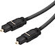 Vivanco Optical Audio Cable TOS Male - TOS Male Black 2m (46150)