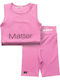 Kinder-Set mit Shorts Sommer 2Stück Pink