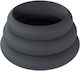 Wide O Silicone Cockring Set 3 L Xl Xxl Black