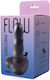 Lola Games Glass Dildo With Suction Cup Black