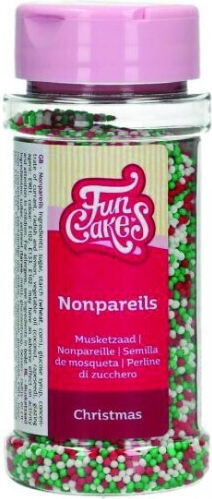 Sprinkles Bile 1.5mm Roșii Verzi Albe 80g