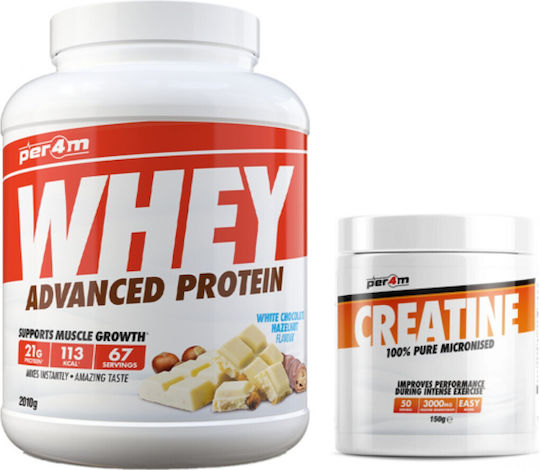 Custom Bundle Combo + Per4m Whey Advanced Protein 2010gr Blueberry Muffin + Micronised Creatine 150 Gr Os