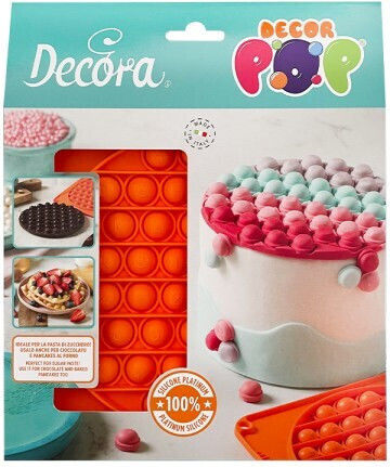 Decora Formă de Patiserie din Silicon 15.3x15.3buc 1buc