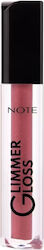 Note Glimmer Lipgloss No50 Rose Sorbet 3.5ml