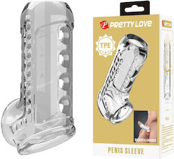 Pretty Love Penis Sleeve Clear Long