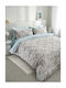 Vesta Home Σετ Παπλωματοθήκη Βαμβακερή 170x240cm Μονή με Μαξιλαροθήκη Fiona 2 Πολύχρωμη