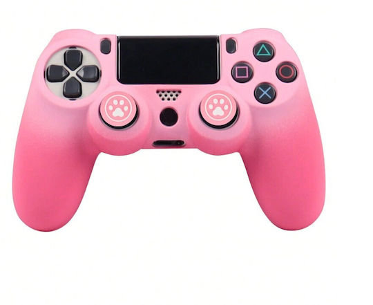 Κάλυμμα Σιλικόνης Χειριστήριο Ps4 Αντιολισθητικά Thumb Grips Gradient Pink