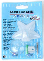 Fackelmann F61176trans Κρεμαστράκι με Βεντούζα Διάφανο