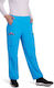 KOI USA Women's Light Blue Medical Pants