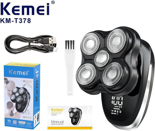 Kemei KM-T378 Elektrorasierer Gesicht Wiederaufladbar