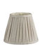 Αμπαζούρ Γκρι Chiffon Grey Λινό Βισκόζη 16cm Addison Ross