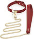 Smd Minx Sm Adjustable Leather Neck Chocker Col...