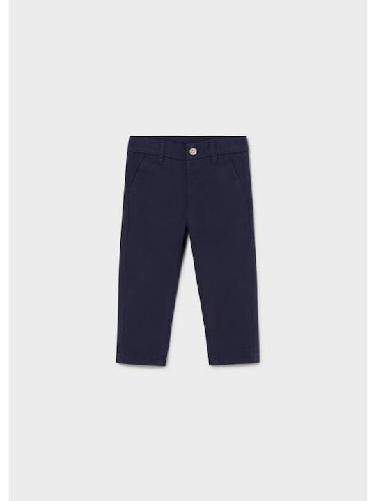 Mayoral Kids' Pants Chino Dark Blue