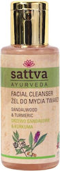 Sattva Sandalwood & Turmeric Gel Facial Cleanser 100ml Sattva Sandalwood & Turmeric Gel Facial Cleanser 100ml