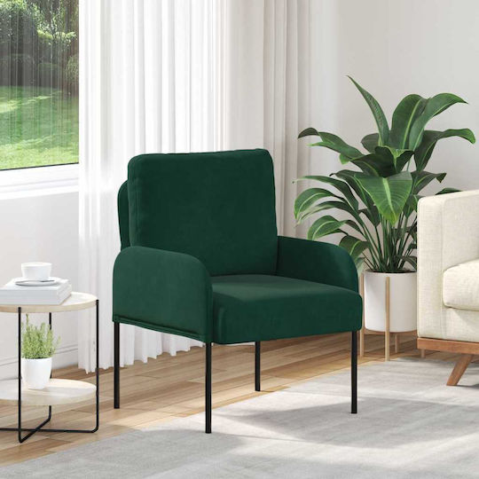 Armchair 60x56x80cm Dark Green