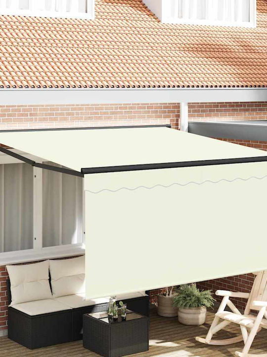 vidaXL Cort Terasă Bej x2.5m