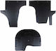 Vidaxl Πατάκι Αυτοκινήτου 3 Pcs Μαύρο Vw T5 T6 Multivan Tpe