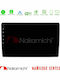 Nakamichi Auto-Audiosystem für Fiat Panda 2003-2012 (Bluetooth/USB/AUX/WiFi/GPS/Apple-Carplay/Android-Auto) mit Touchscreen 9"