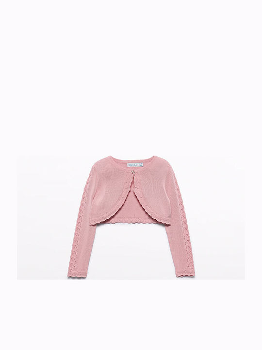 Abel & Lula Kids Bolero Knitted Pink