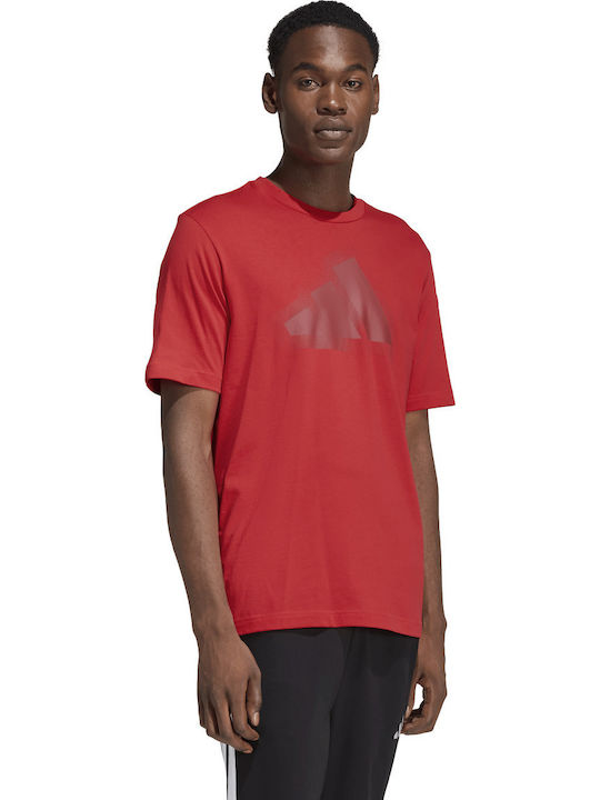 adidas Αθλητικό T-shirt Κόκκινο