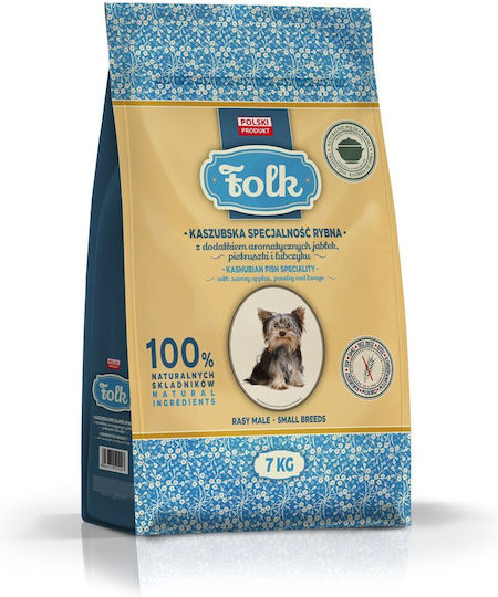 Dog Food 7kg Dry Food Grain-Free for Adult Small Breed Dogs with Fish